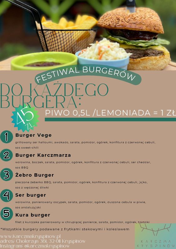 Festiwal burgerów